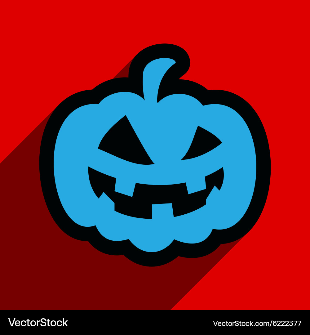 Flat with shadow icon and mobile application vector image