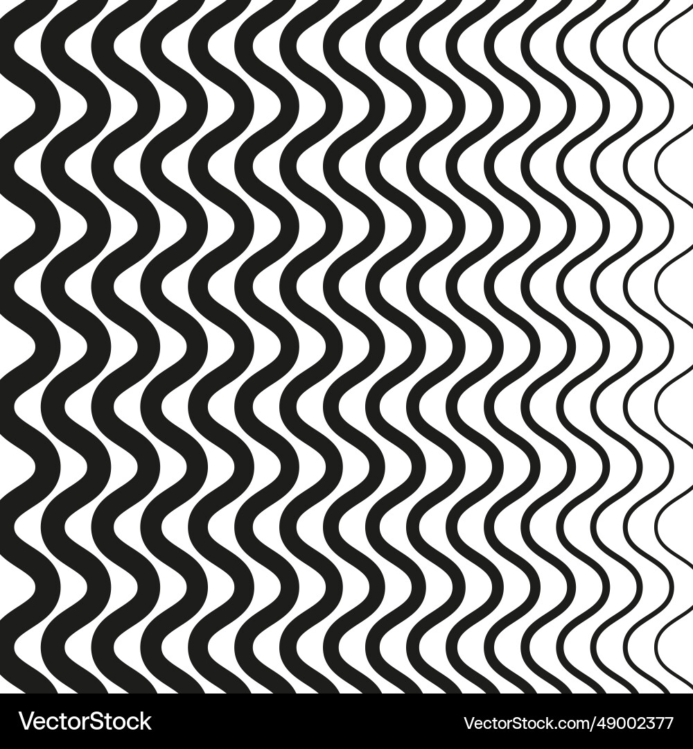 Repeatable wavy zigzag effect Repeatable wavy zigzag effect vector image