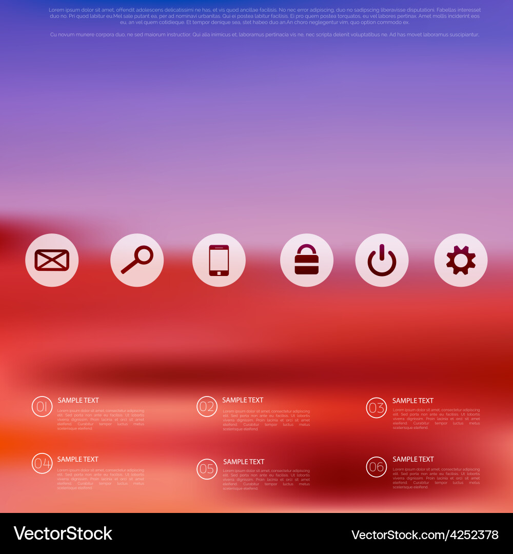 Defocused abstract texture background with web Vector Image
