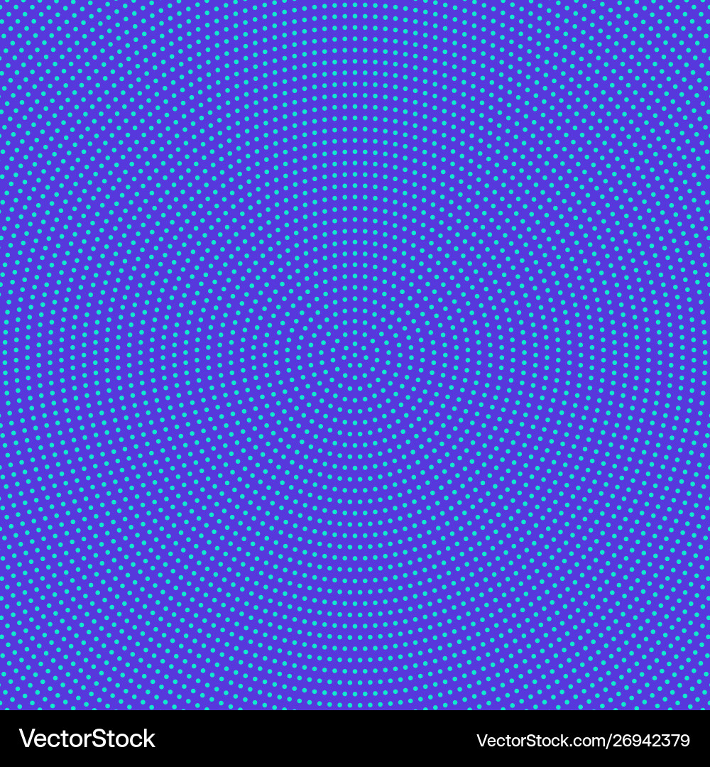 Abstract retro halftone circular dot pattern Vector Image
