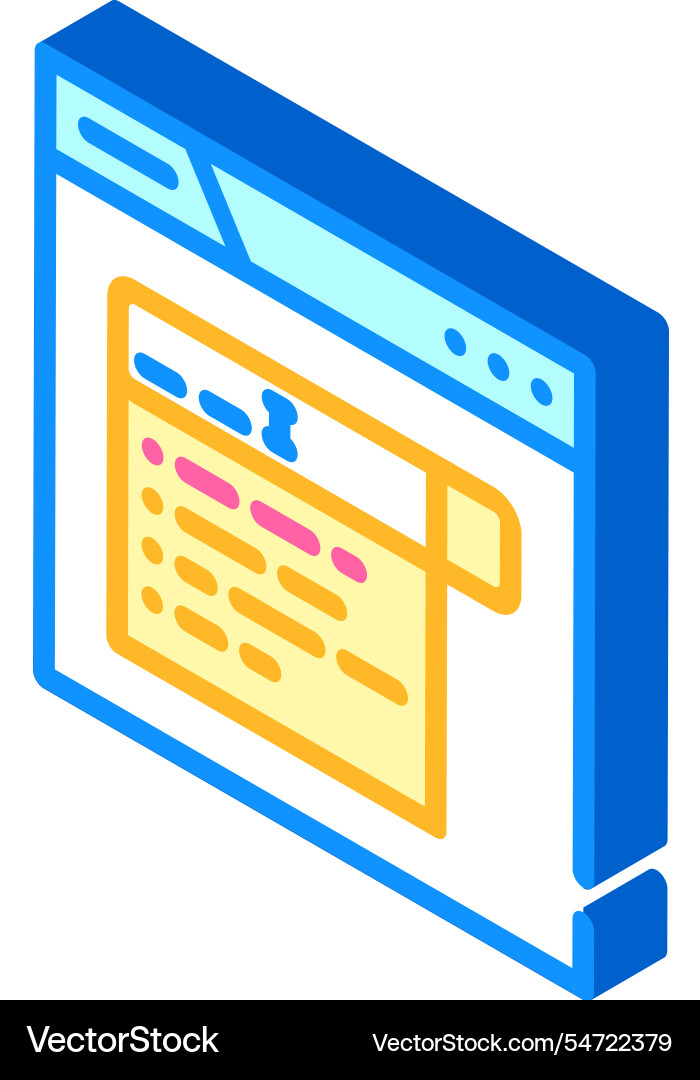 Autocomplete natural language processing nlp vector image