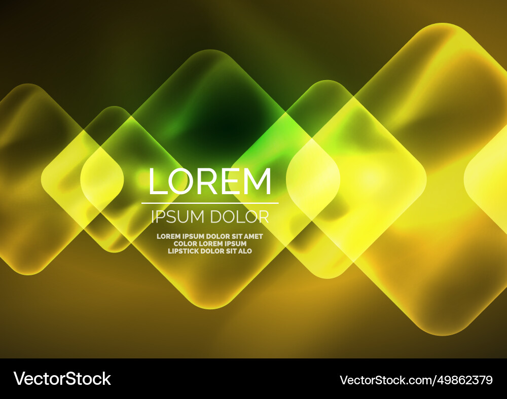 Trendy square blurred color abstract background Vector Image