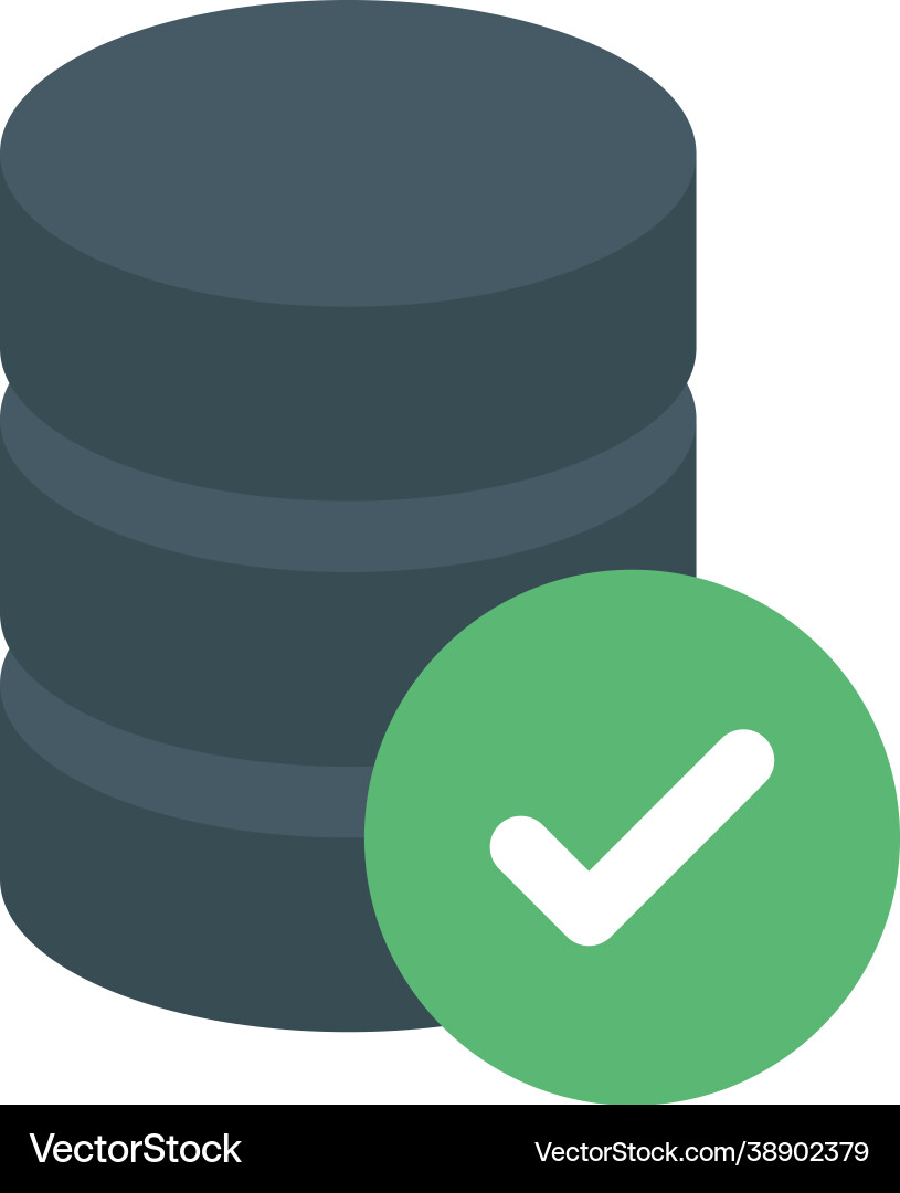 Verified db Vector Image