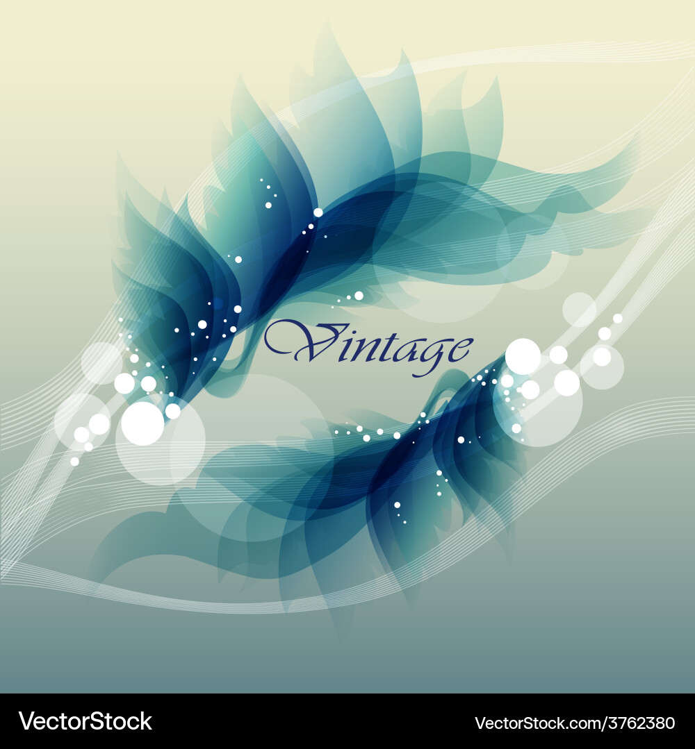 Abstract background design vector image