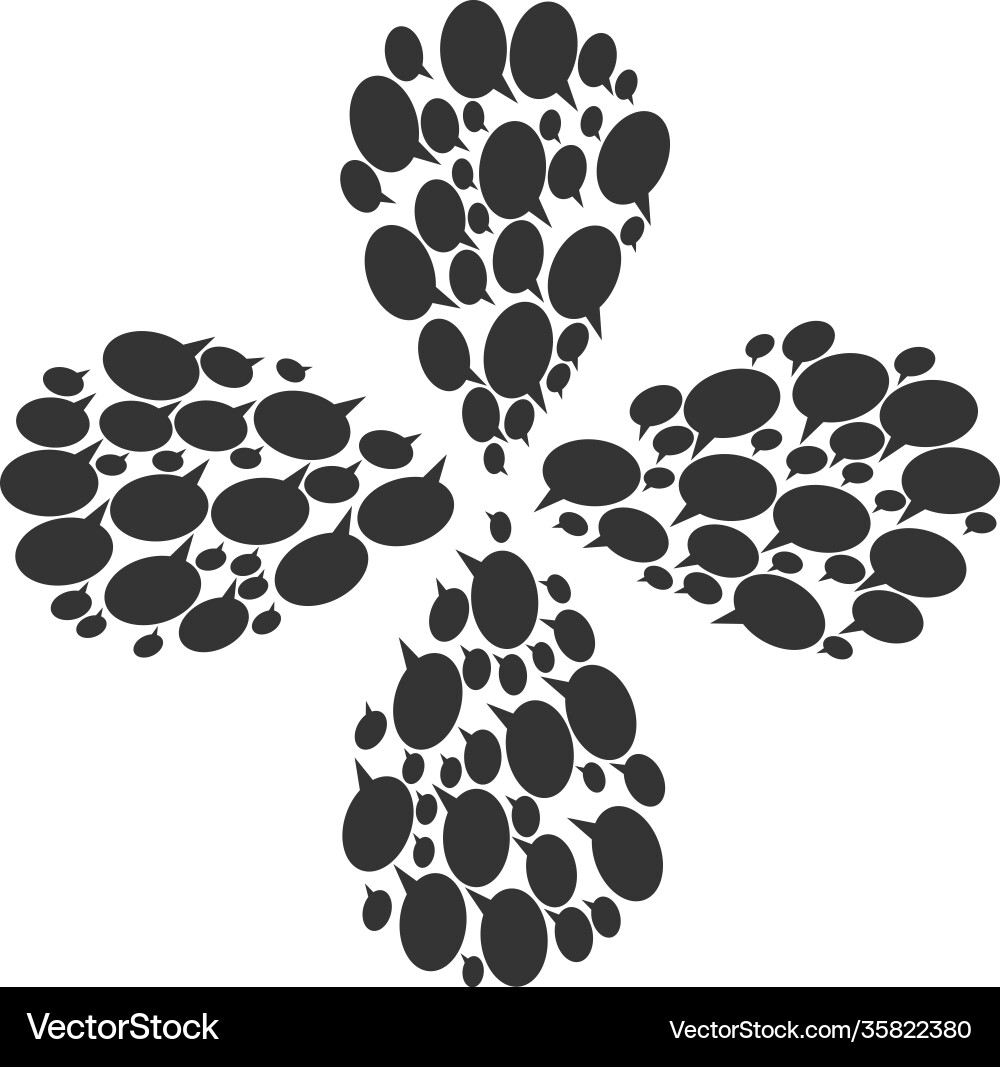 Forum message rotation stream Forum message rotation stream vector image