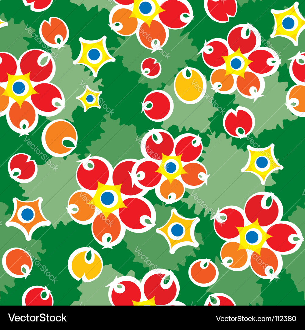 Summer pattern Vector Image