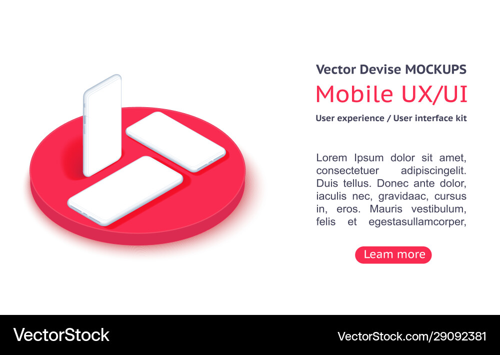 A conceptual mobile phone for user interface A conceptual mobile phone for user interface vector image