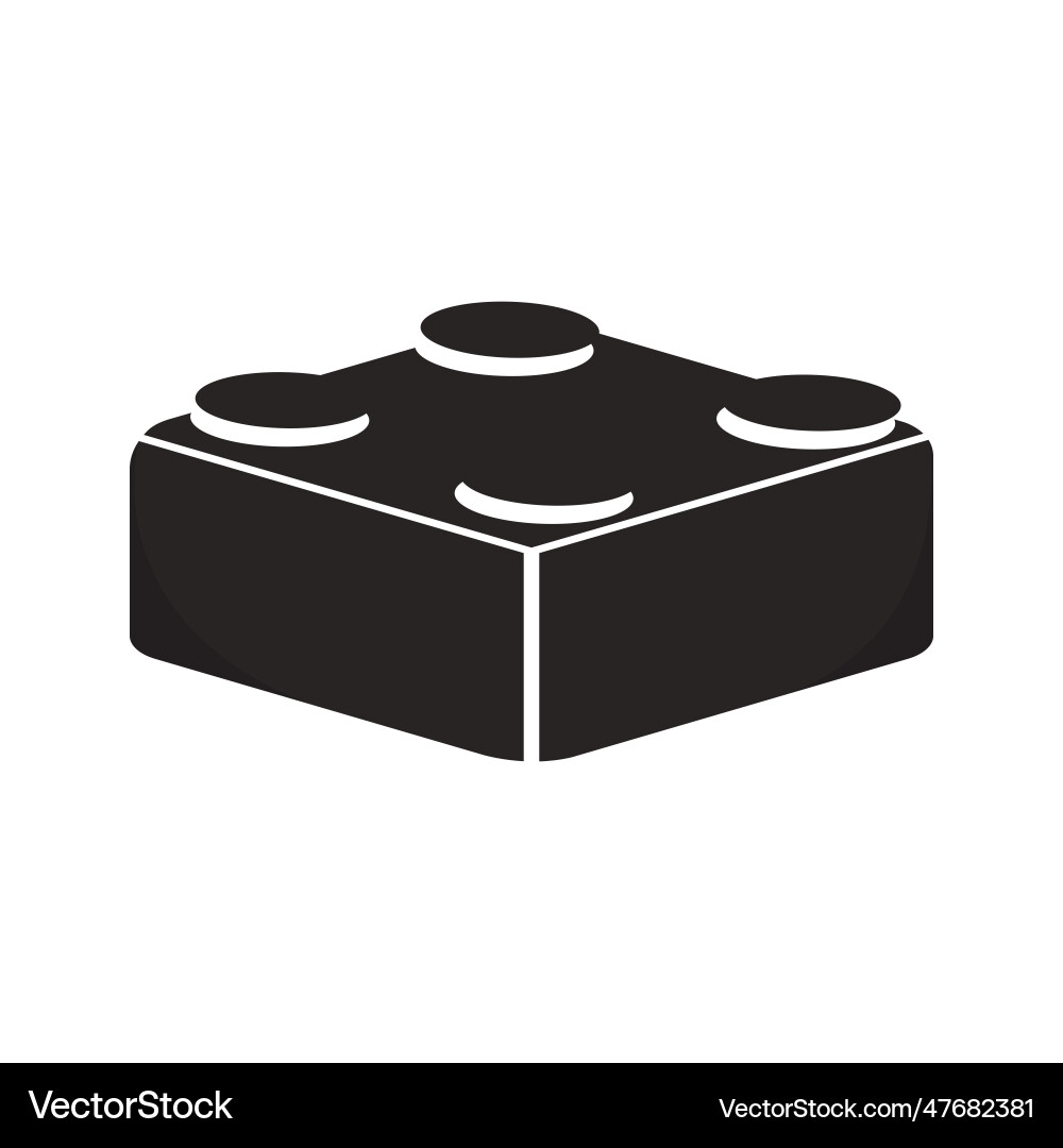 Building block icon Vector Image