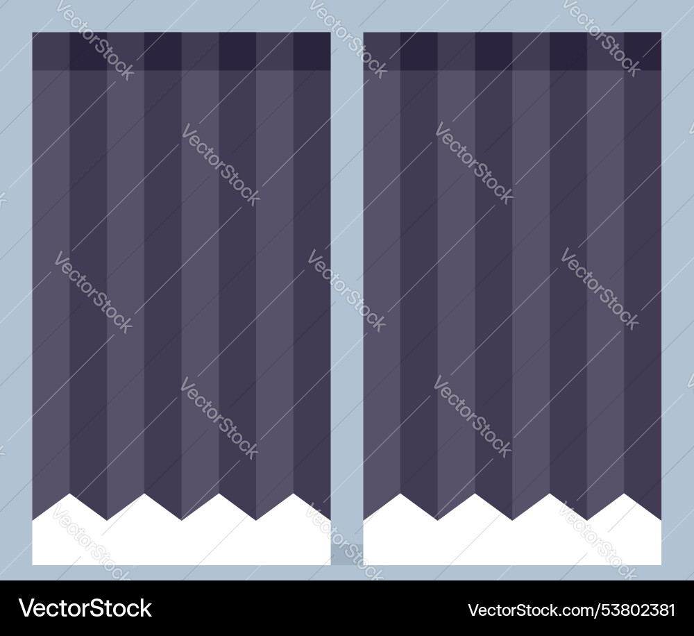 Closed window with jalousie letting in light from Vector Image