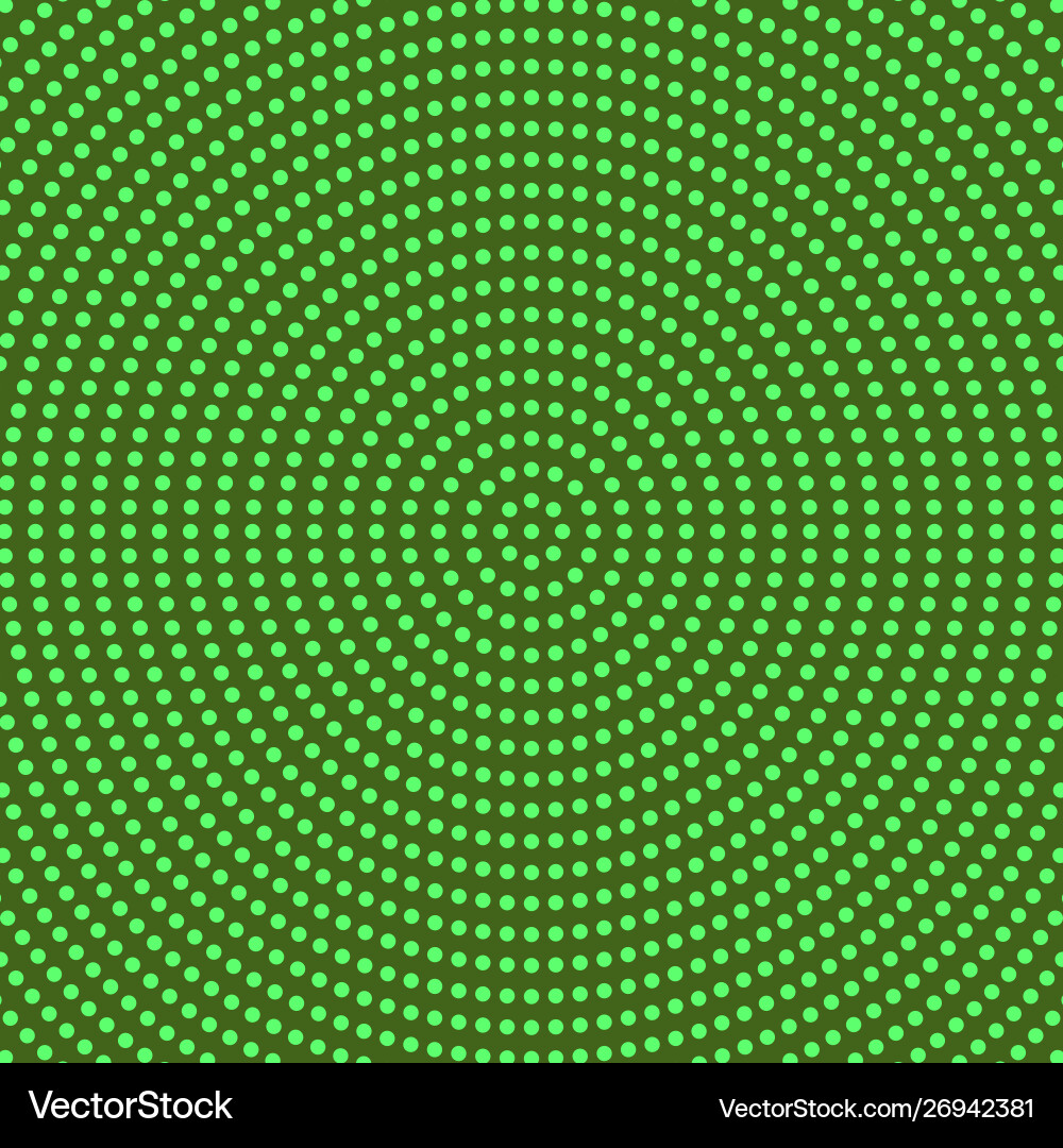 Color retro circular dot pattern background Vector Image
