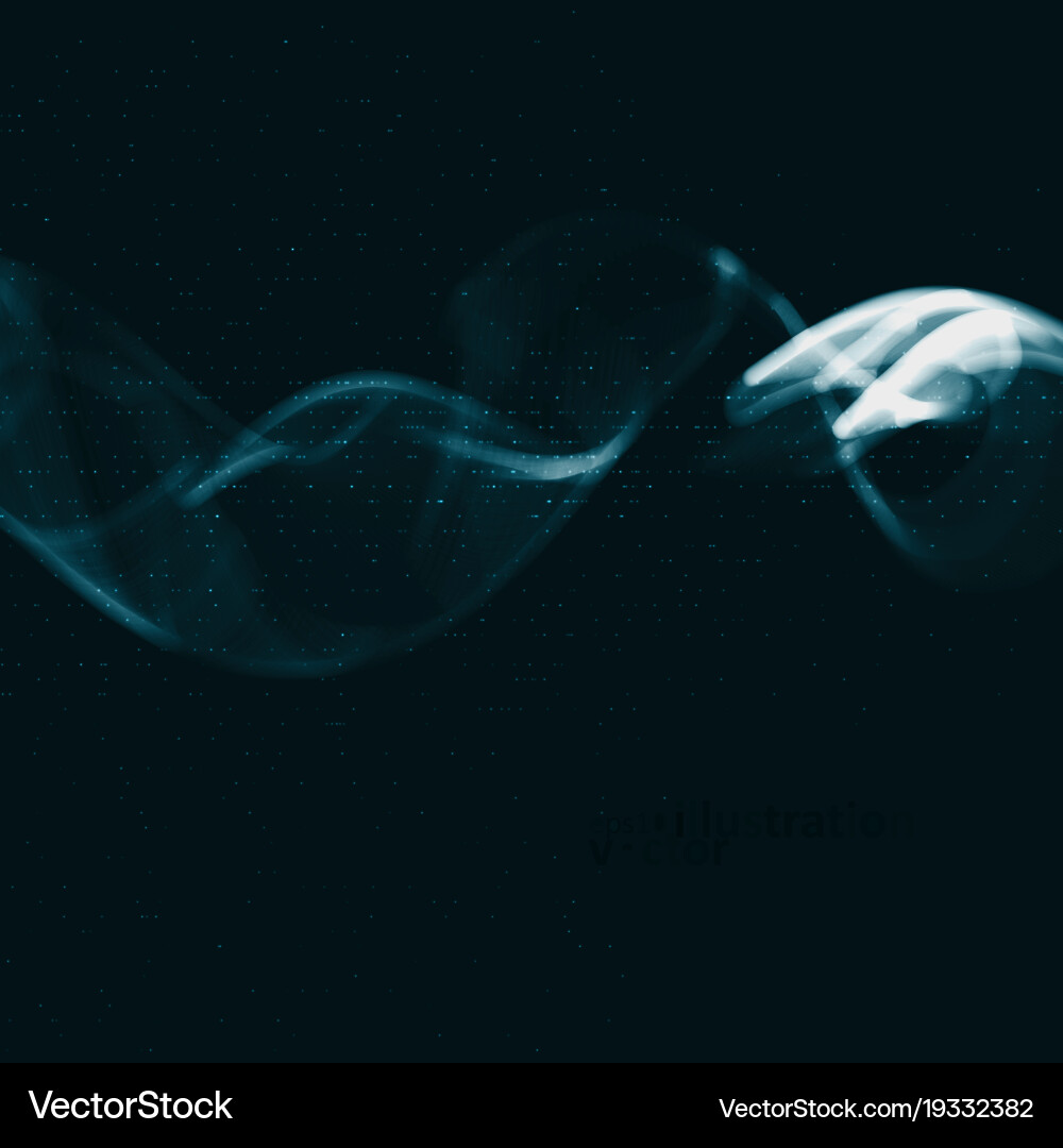 Abstract dynamic background Vector Image
