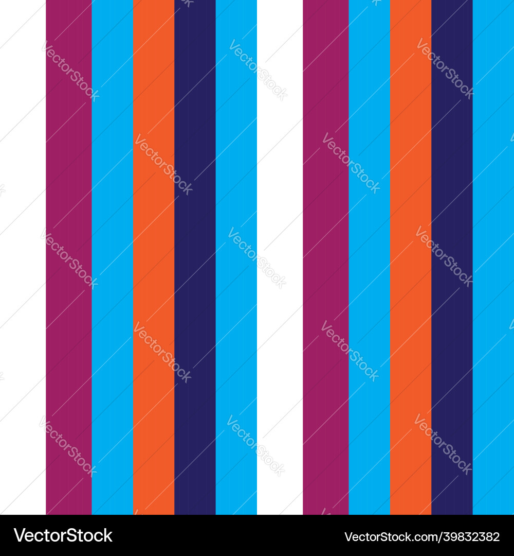 Rainbow Stripe Pattern Background vector image