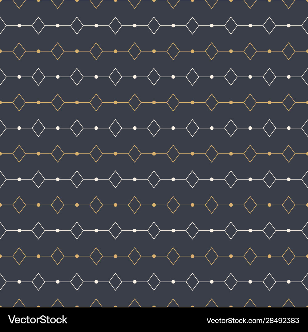 Abstract background with repeating rhombuses Vector Image