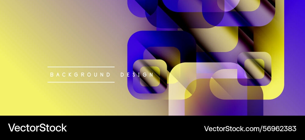 Abstract geometric shapes overlap creating Abstract geometric shapes overlap creating vector image