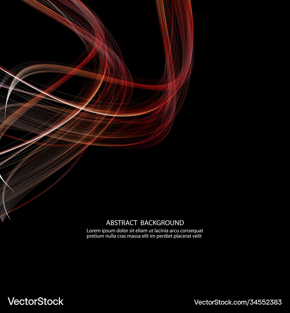 Abstract shiny color red wave design Abstract shiny color red wave design Vector Image