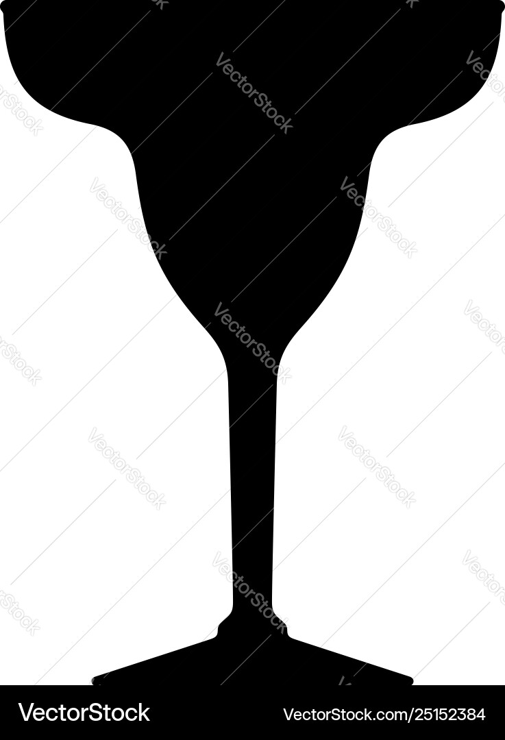 Margarita Glass Icon – Royalty-Free Vector | VectorStock, image size:737x1080