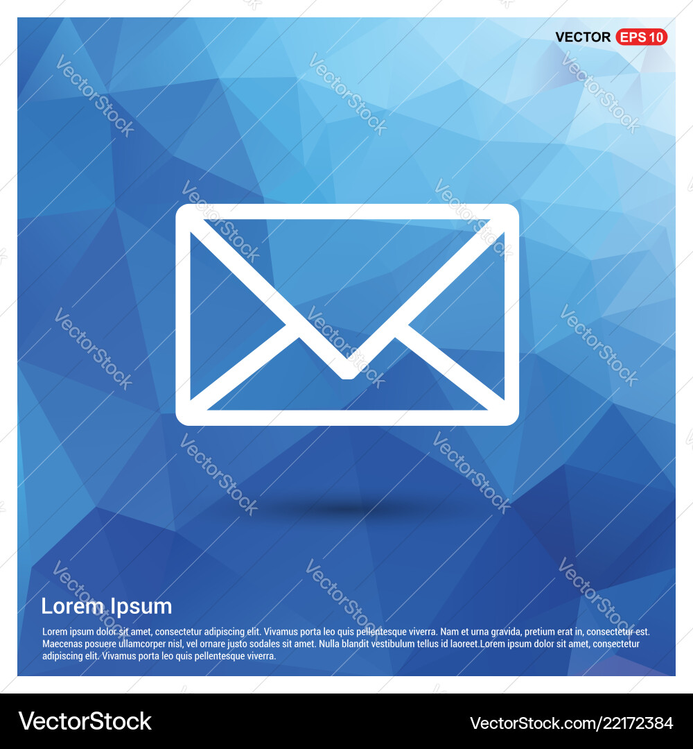 Message icon Message icon Vector Image