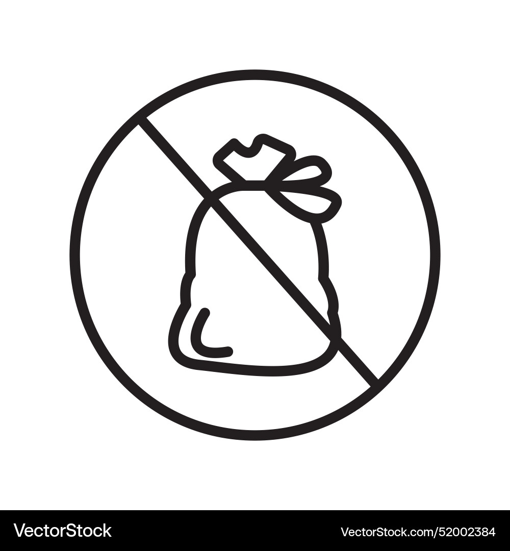 No garbage dumping sign for environmental No garbage dumping sign for environmental Vector Image