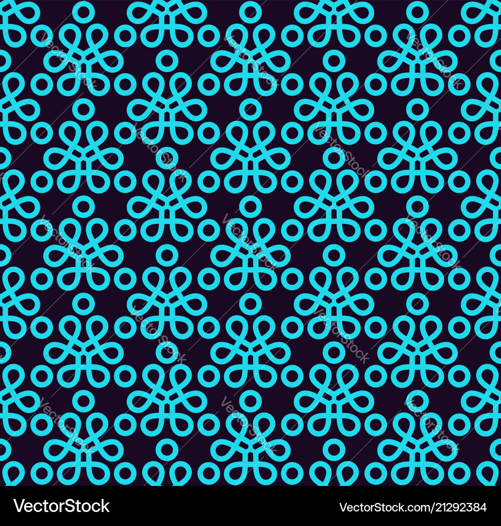 Seamless pattern ornament of lines and curls Seamless pattern ornament of lines and curls vector image