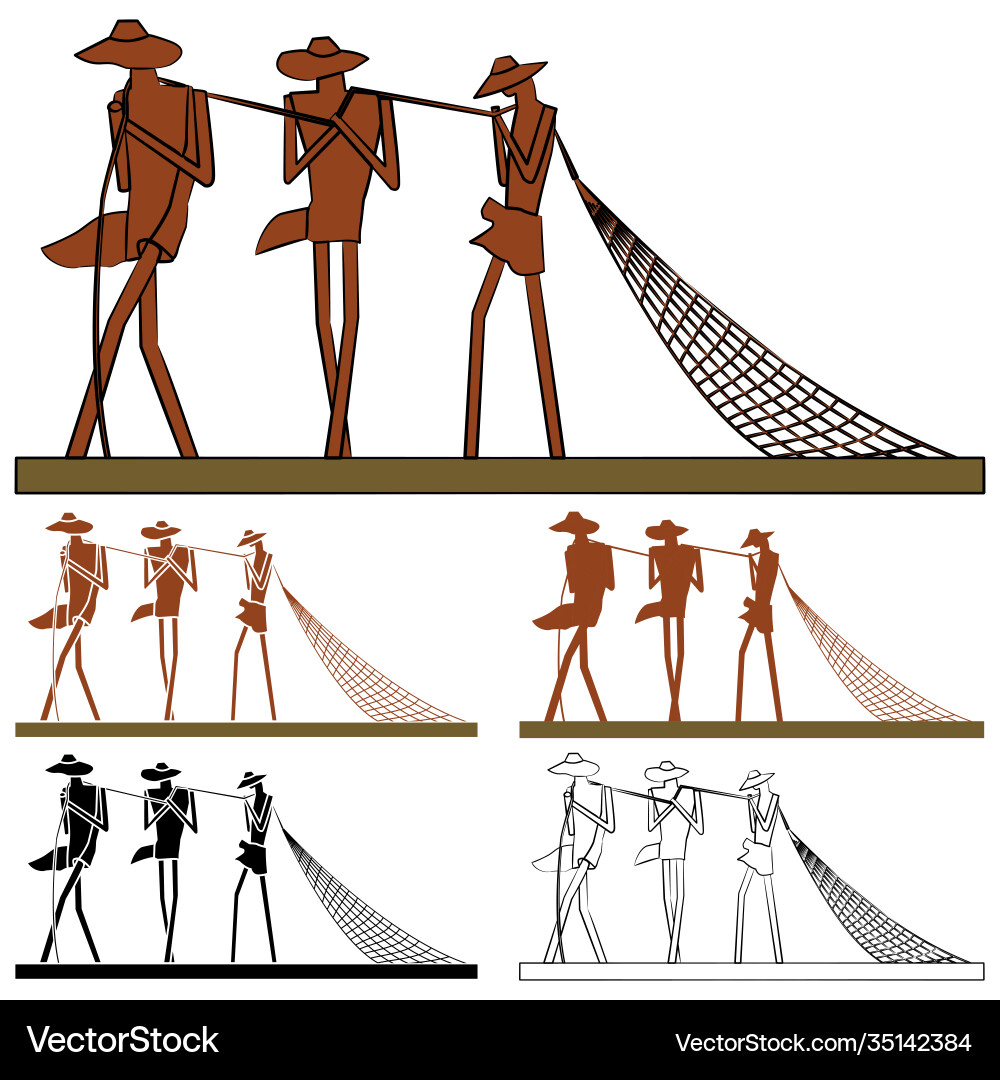 Statue to fishermen maranhao brazil Statue to fishermen maranhao brazil vector image