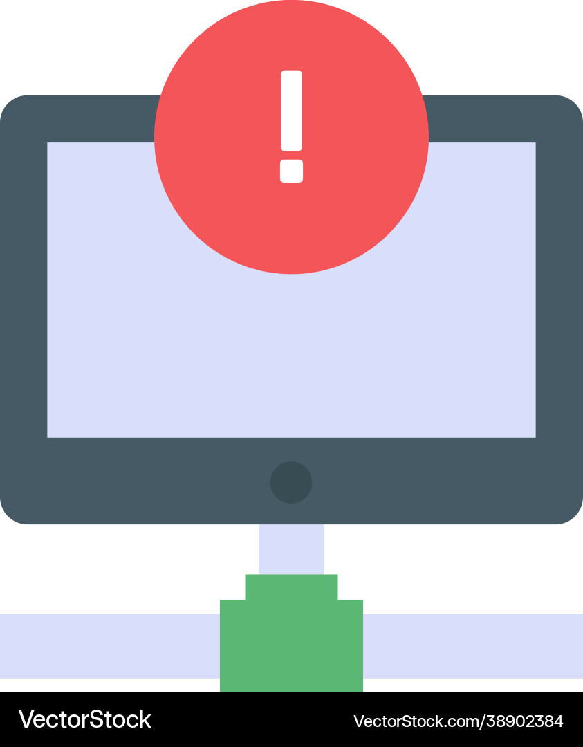 System error vector image