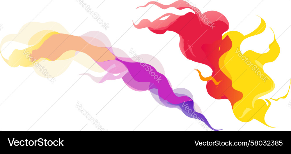 Dynamic Fluid Wave Gradient Vector Image