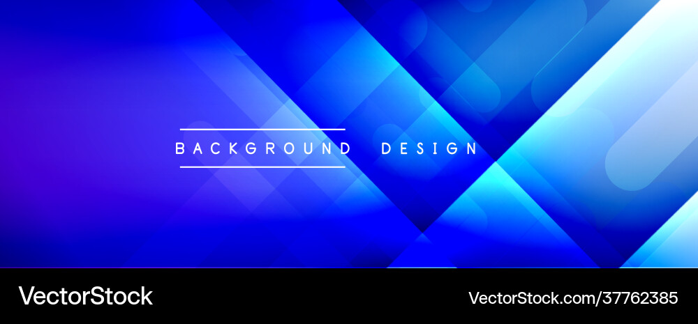 Dynamic lines abstract background 3d shadow Vector Image