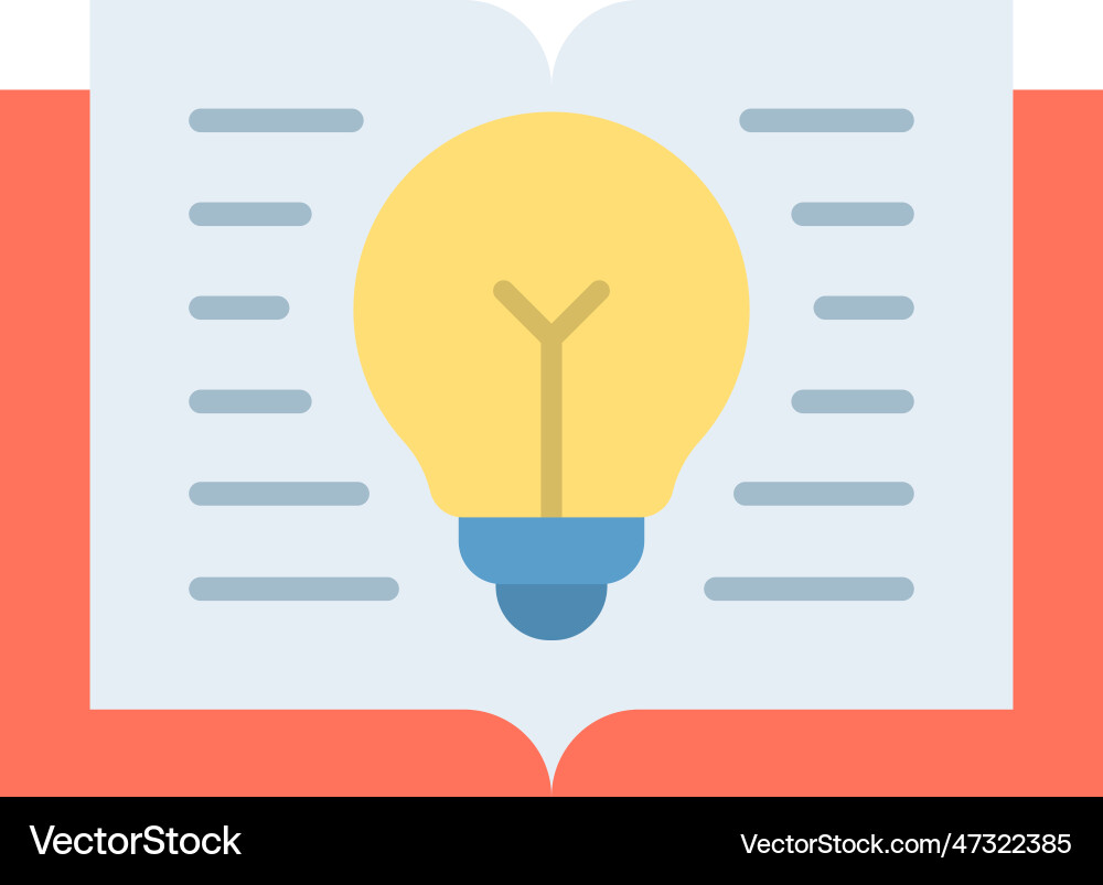 Learning icon image vector image
