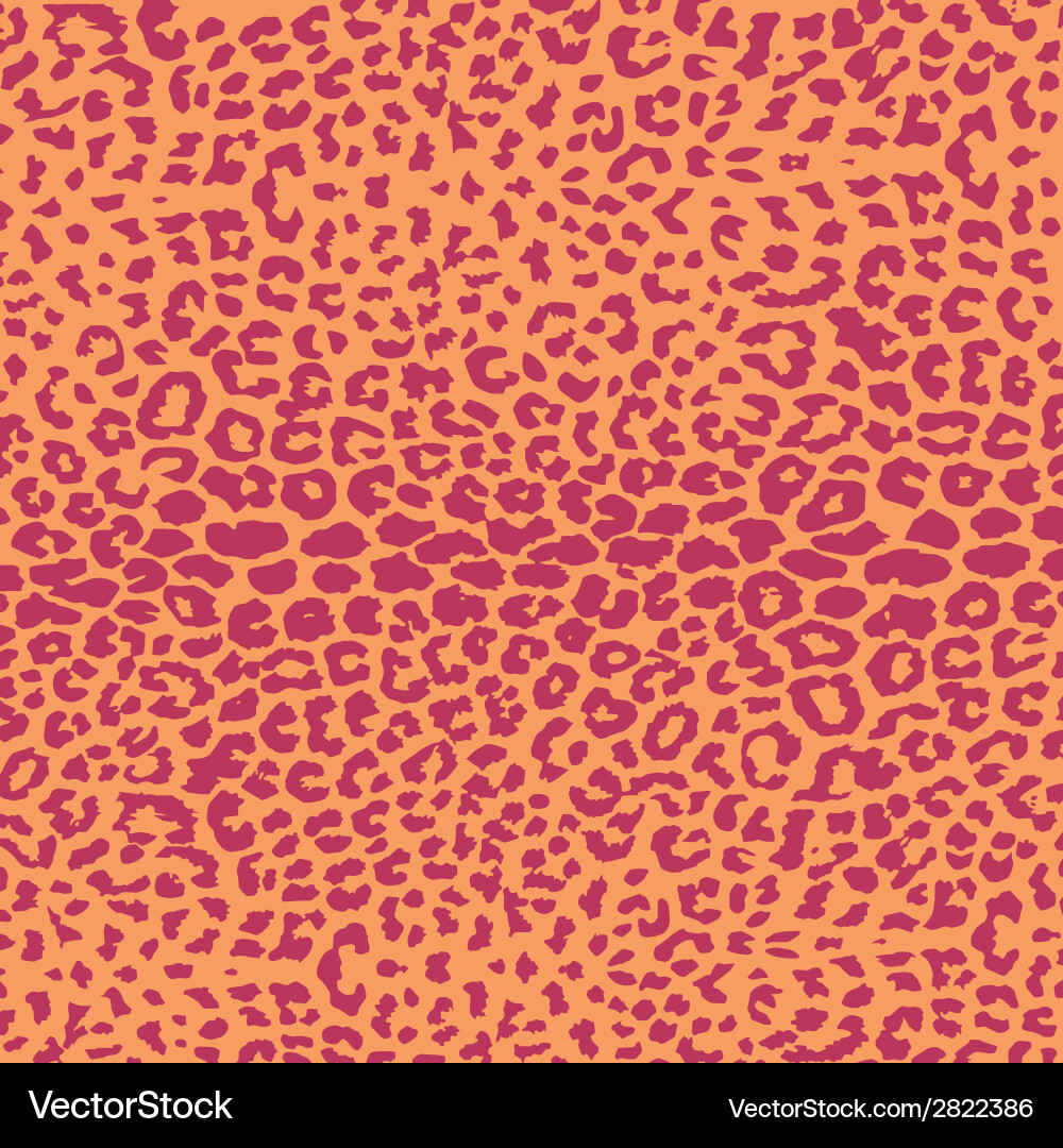 Leopard pattern repeating background Vector Image