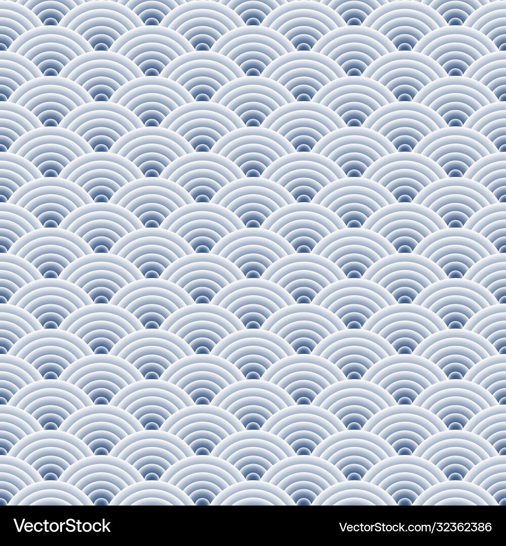 Scaly Abstract Wave Pattern vector image