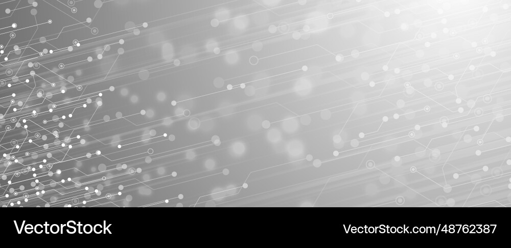 Abstract structure circuit computer technology Vector Image