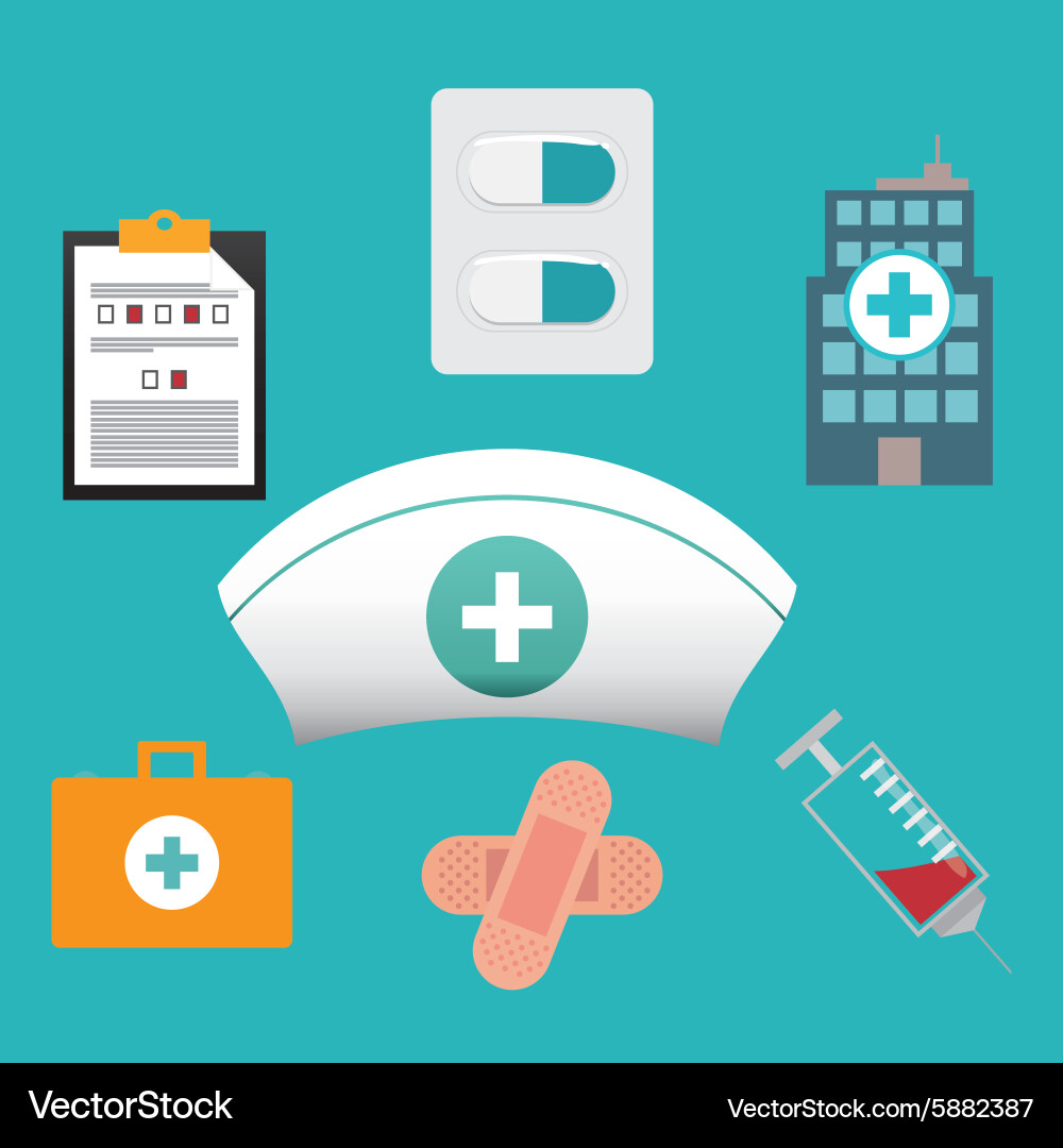 Health care design Vector Image