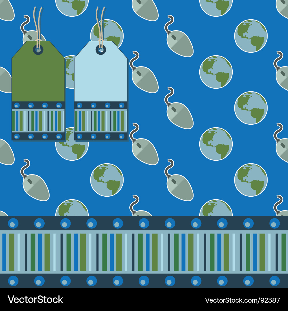 Pattern wrapping vector image