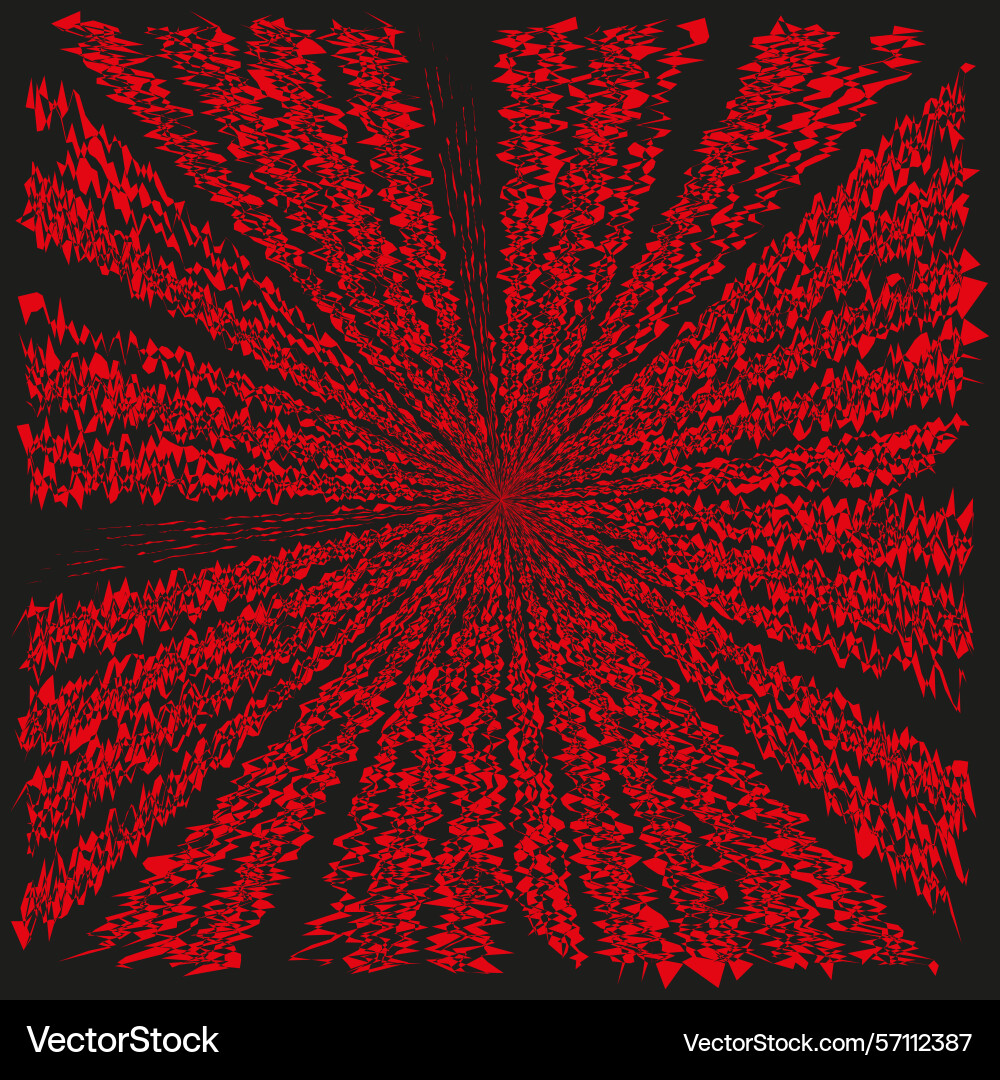 Red energy burst dynamic radial pattern exploding Red energy burst dynamic radial pattern exploding vector image