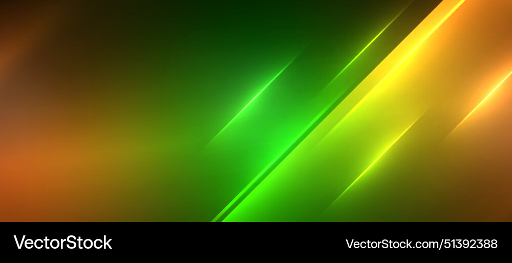 Neon dynamic diagonal light rays background Neon dynamic diagonal light rays background Vector Image