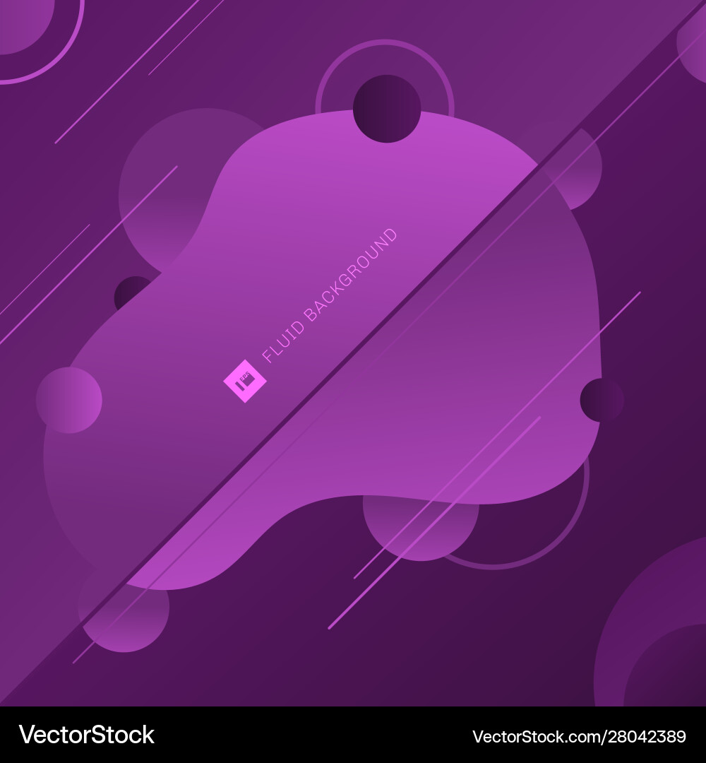 Abstract fluid shape with geometric and diagonal Abstract fluid shape with geometric and diagonal vector image