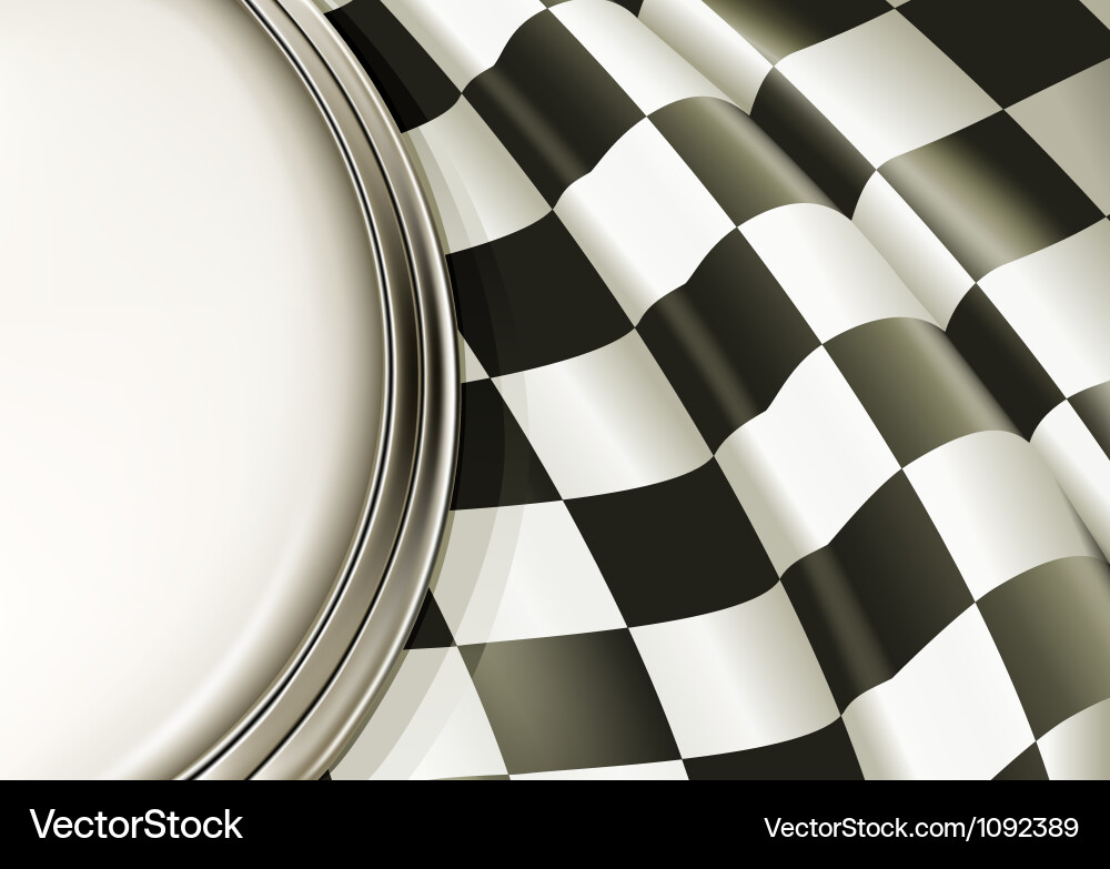 Checkerboard Pattern Background Vector Image