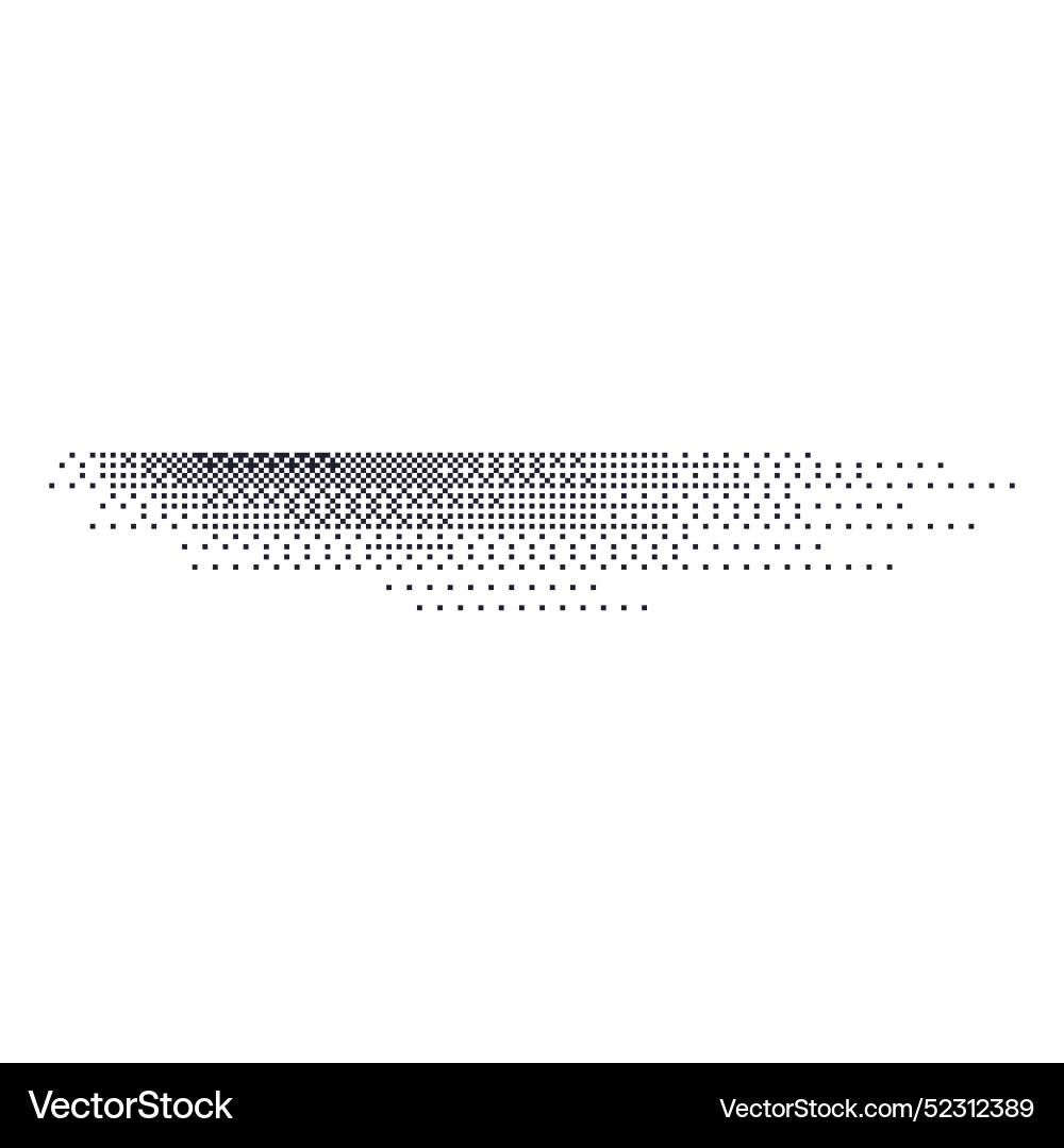 Gradient shadow with grainy noise and stipple Gradient shadow with grainy noise and stipple vector image