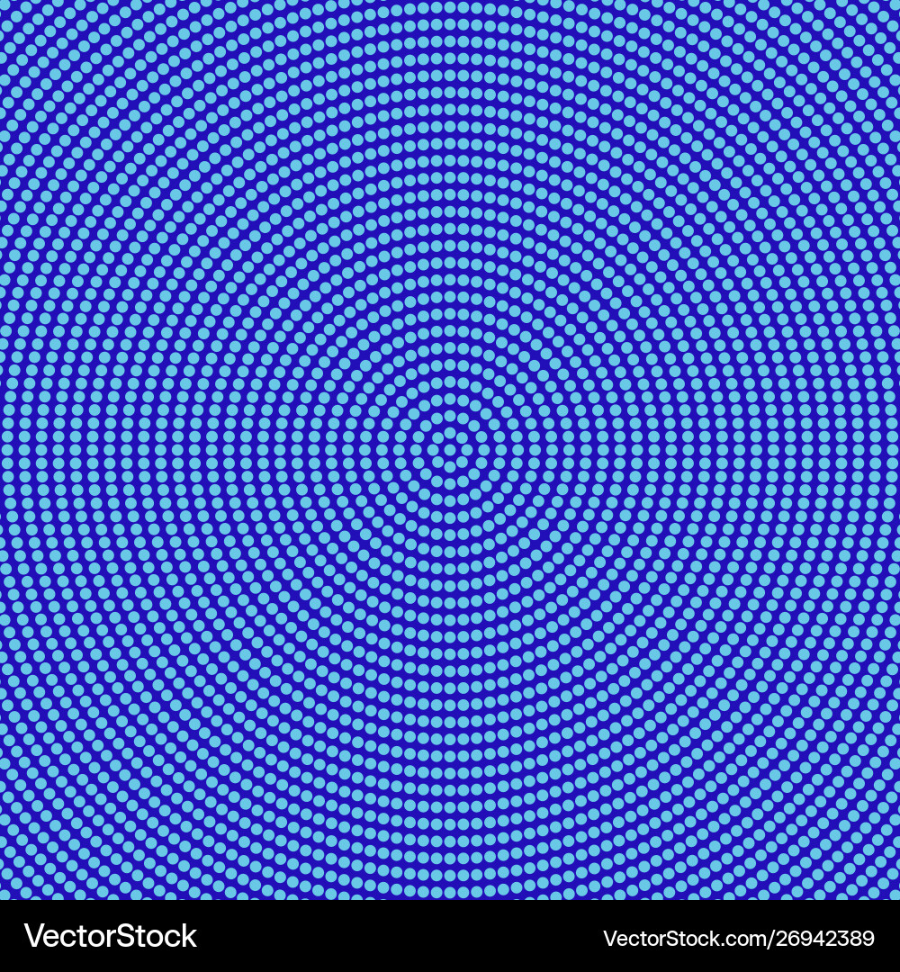 Retro round circle pattern background - blue Retro round circle pattern background - blue vector image
