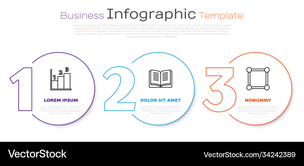Set line graph schedule chart diagram equation Vector Image