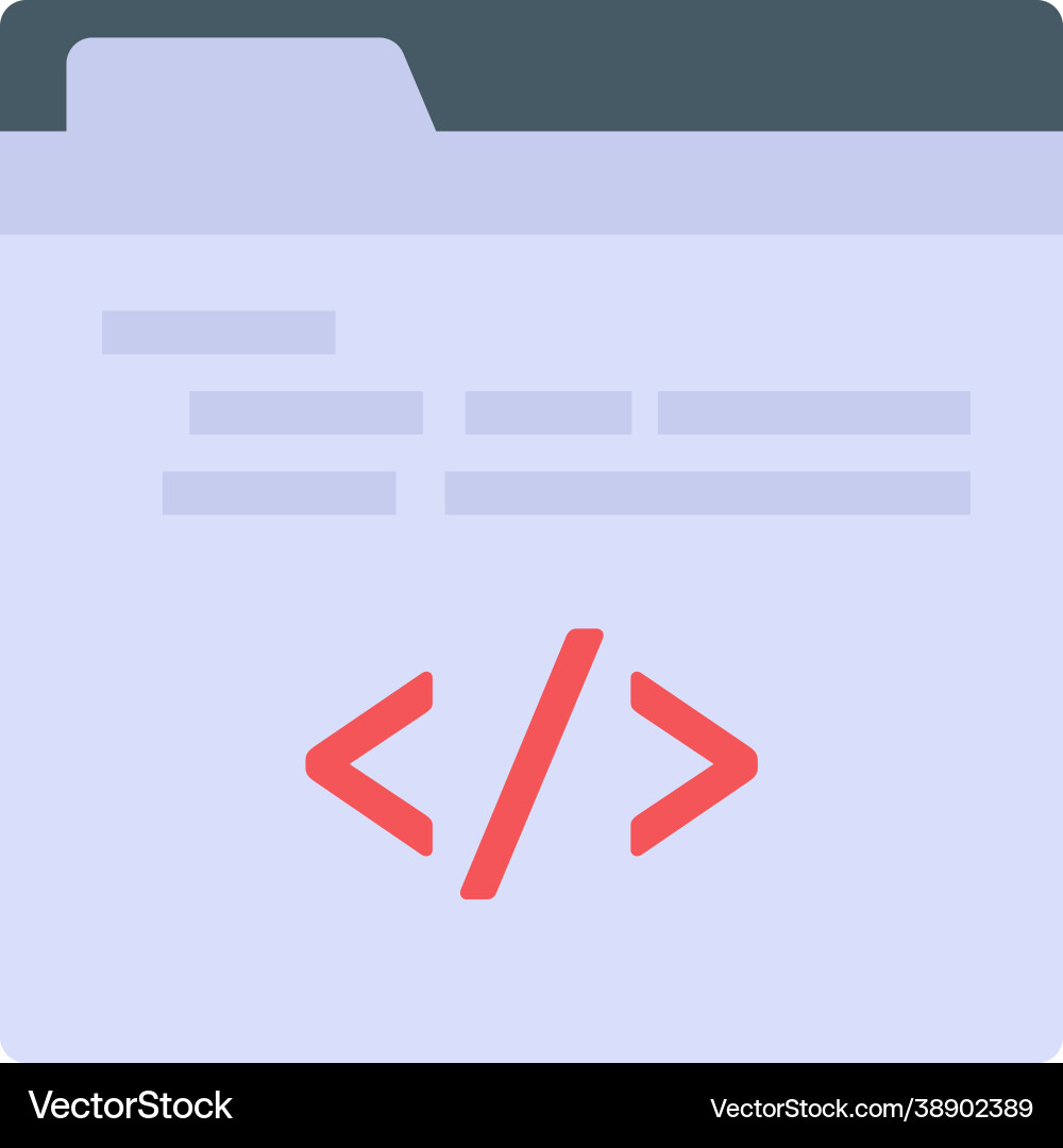 Web programming vector image