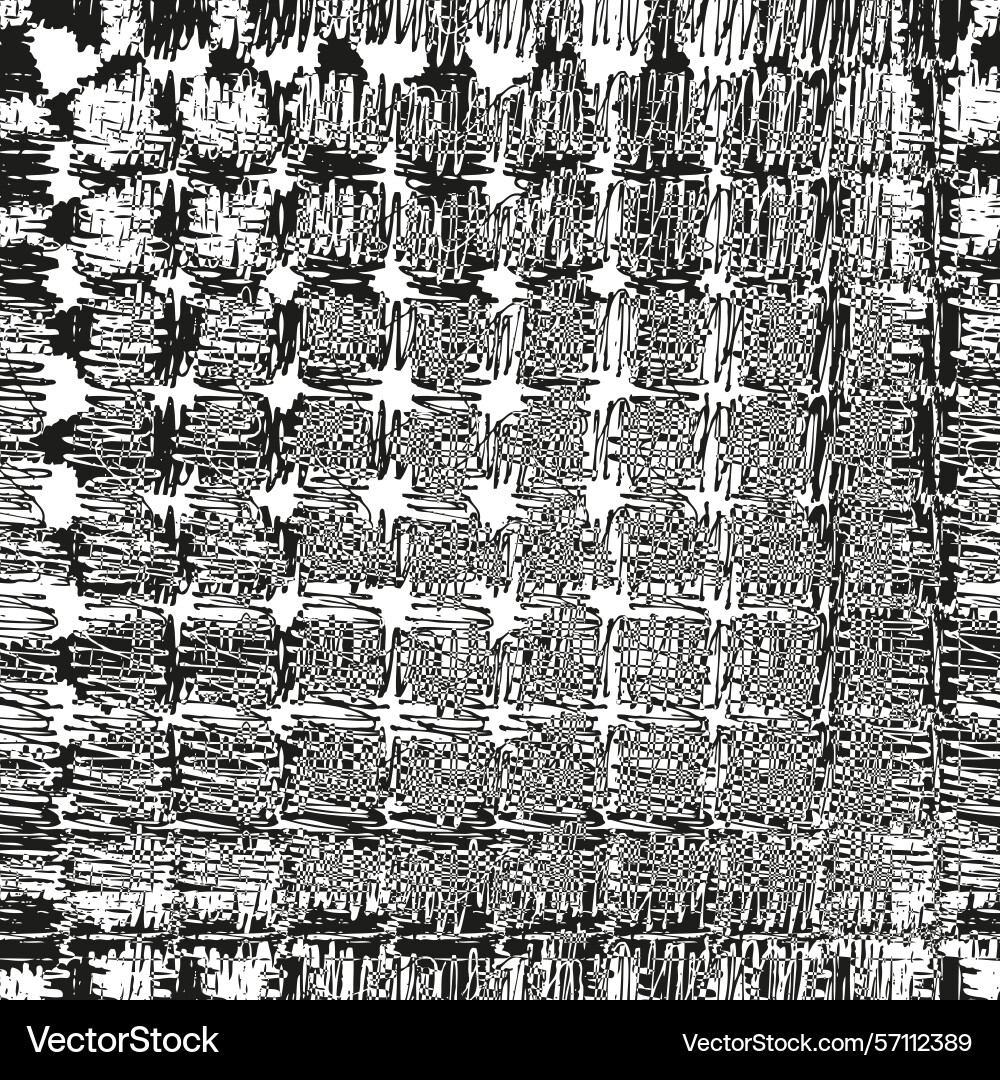 Woven texture grid fabric mesh pattern abstract Vector Image