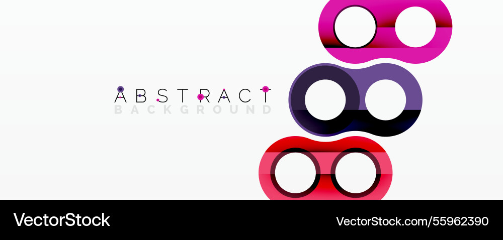 Abstract circle element composition Abstract circle element composition vector image