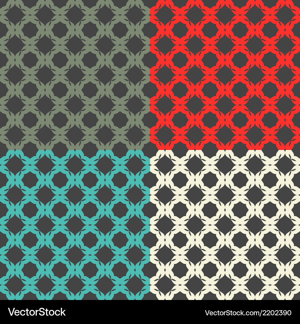 Bright pattern number 3 vector image