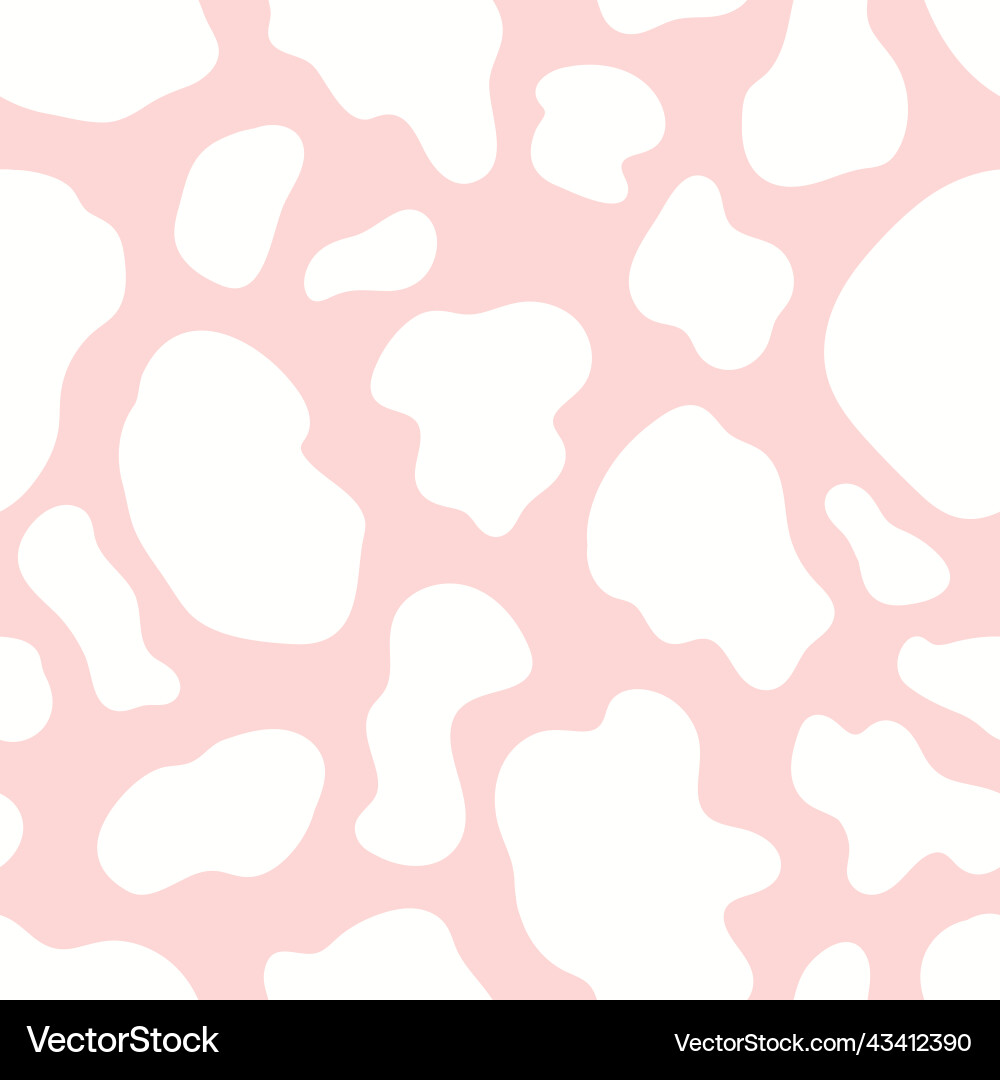 Cow print seamless pattern design abstract Cow print seamless pattern design abstract vector image