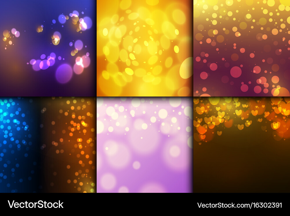 Abstract Bokeh Texture vector image
