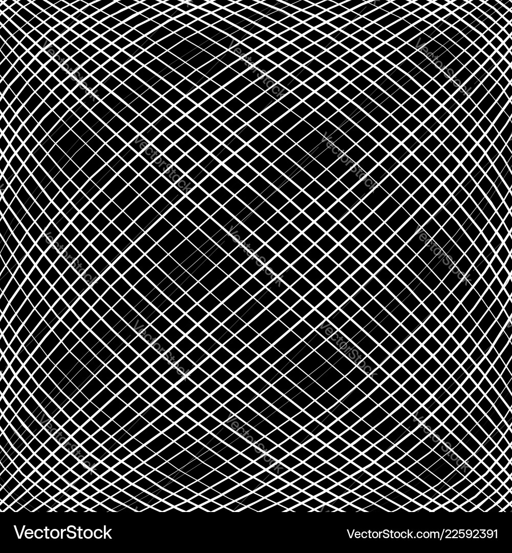 Grid mesh intersecting lines pattern with convex Grid mesh intersecting lines pattern with convex vector image
