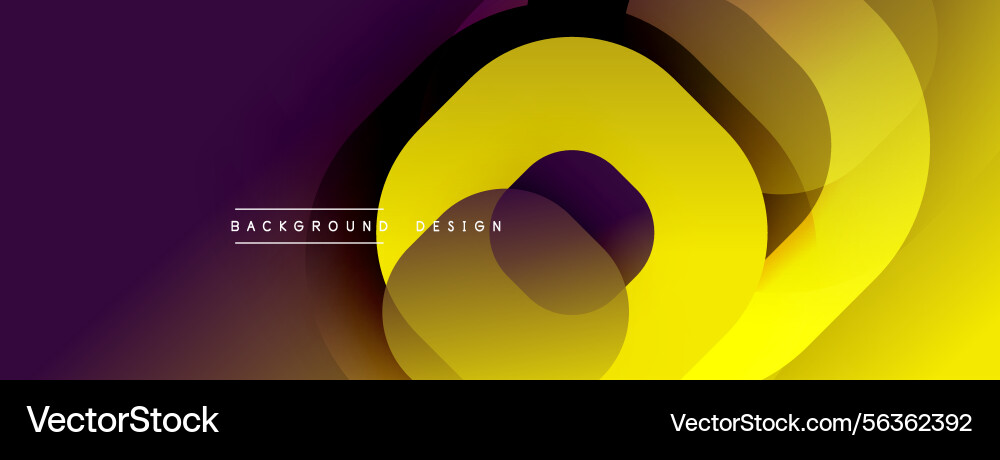 Abstract design features overlapping circles Abstract design features overlapping circles Vector Image