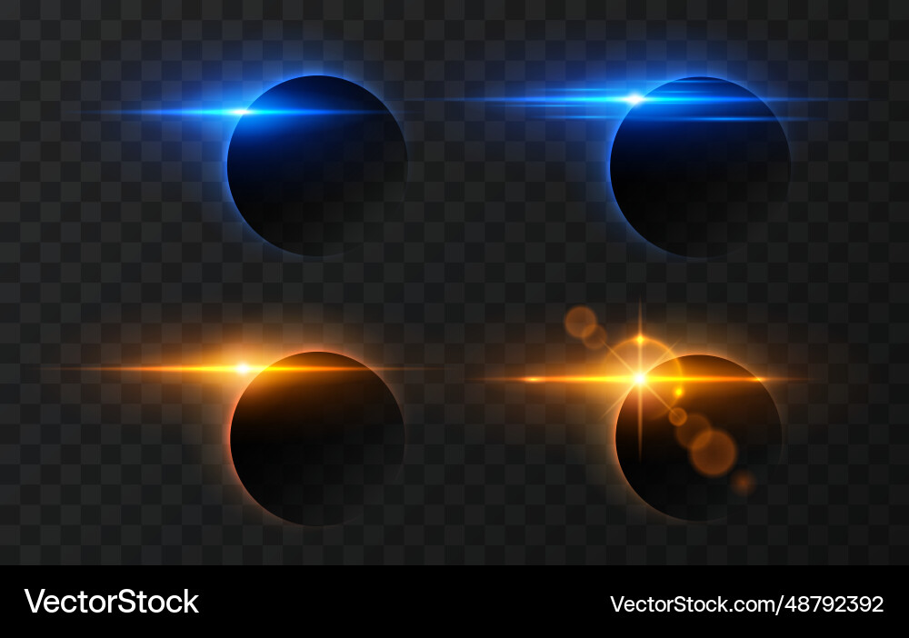 Sun eclipse Sun eclipse Vector Image