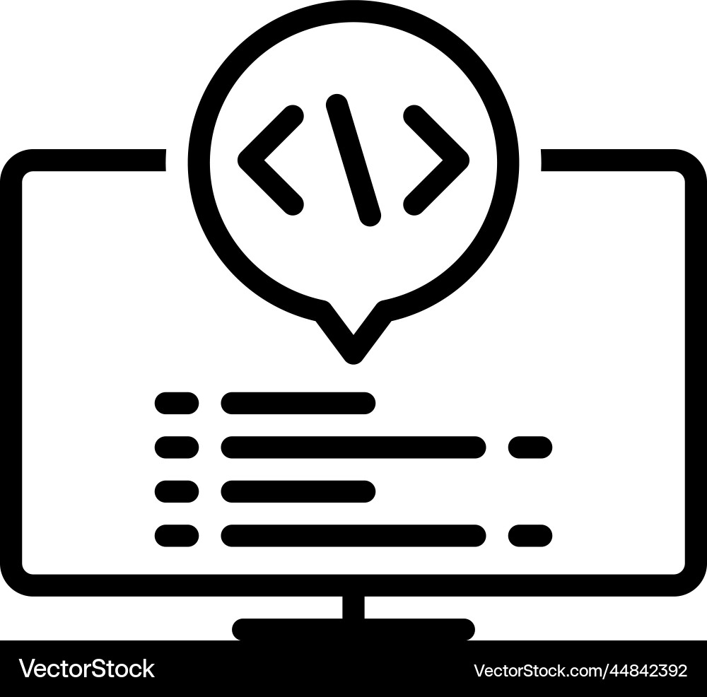 Syntax vector image